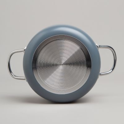 КАСТРЮЛЯ AGNESS С АНТИП. ПОКР.  И СТЕКЛ. КРЫШКОЙ 950 МЛ, 14*7 СМ-1