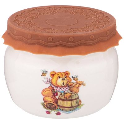 БАНКА С СИЛИКОНОВОЙ КРЫШКОЙ 