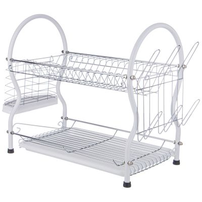 ПОДСТАВКА ПОД ПОСУДУ+ПЛАСТИКОВЫЙ ПОДДОН, 41*38*25 СМ-0