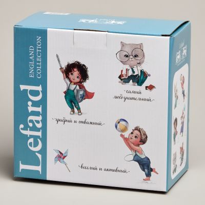 НАБОР ПОСУДЫ LEFARD ВЕСЕЛЫЙ МАЛЬЧИК 3 ПР.: САЛАТНИК 470МЛ, ТАРЕЛКА 20СМ, КРУЖКА 220МЛ-1