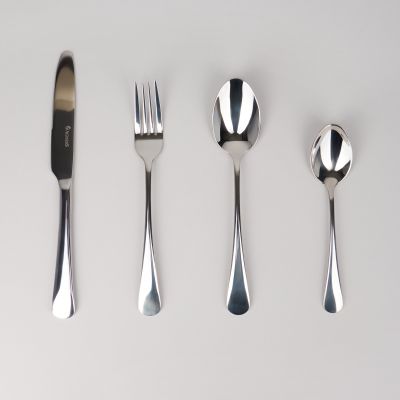 НАБОР СТОЛОВЫХ ПРИБОРОВ НА ВРАЩАЮЩЕЙСЯ ПОДСТАВКЕ, 24ПР., СТАЛЬ 18/10-10