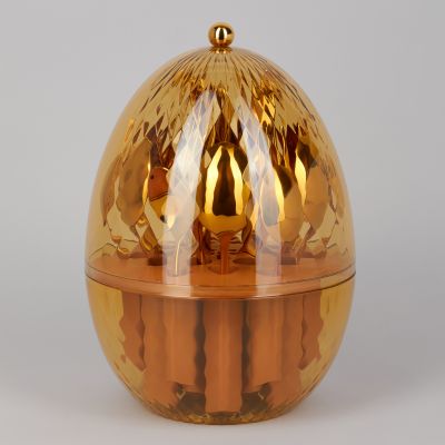 НАБОР СТОЛОВЫХ ПРИБОРОВ НА ВРАЩАЮЩЕЙСЯ ПОДСТАВКЕ, 24ПР., СТАЛЬ 18/10, ПВД ПОКРЫТИЕ-2