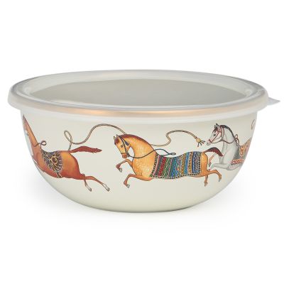 НАБОР МИСОК LEFARD ЭМАЛИРОВАН. С ПЛАСТИК.КРЫШКАМИ, СЕРИЯ PASSAGE, 6ПР. 14/16/18СМ, 0,6/0,9/1,3Л-2