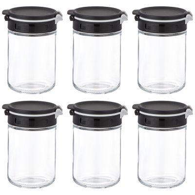 НАБОР ЕМКОСТЕЙ ДЛЯ СПЕЦИЙ 6ШТ 200МЛ AGNESS-0