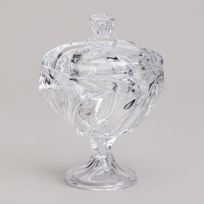 БЛЮДО С КРЫШКОЙ НА НОЖКЕ 