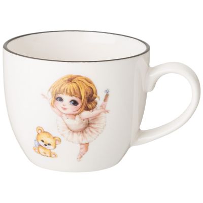 НАБОР ПОСУДЫ LEFARD Я ТАНЦУЮ, 3 ПР.: САЛАТНИК 470МЛ, ТАРЕЛКА 20СМ, КРУЖКА 220МЛ-2