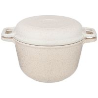 КАЗАН С КРЫШКОЙ ГРИЛЬ AGNESS 