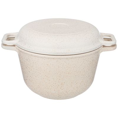 КАЗАН С КРЫШКОЙ ГРИЛЬ AGNESS 