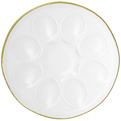 БЛЮДО ДЛЯ 8 ЯИЦ 20,5*20,5*1,8 СМ МАЛ. УП. = 6 ШТ. (МИН.ПАРТИЯ)-1