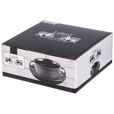 БУЛЬОННИЦА С БЛЮДЦЕМ LEFARD 