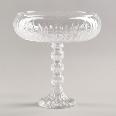 БЛЮДО НА НОЖКЕ, 24Х24,5 СМ-3