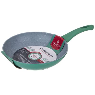 СКОВОРОДА AGNESS С АНТИПРИГАРНЫМ ПОКРЫТИЕМ 
