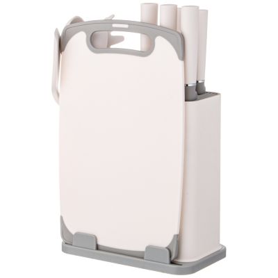 НАБОР AGNESS ИЗ 12ПР: 5 НОЖЕЙ,ДОСКА,ПОДСТАВКА,ПОЛОВНИК,ЛОЖКА,ЛОПАТКА,ШУМОВКА,ЛОЖКА ДЛЯ СПАГЕТТИ-3