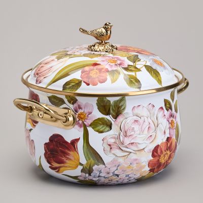 КАСТРЮЛЯ AGNESS ЭМАЛИРОВАННАЯ С КРЫШКОЙ, СЕРИЯ ФЛАНДРИЯ, 3,8Л, ДИА.20СМ-3