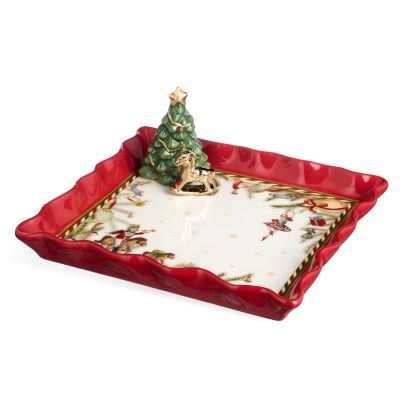 БЛЮДО СЕРВИРОВОЧНОЕ 19,4Х19,4Х8 СМ-0