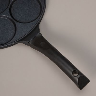 СКОВОРОДА AGNESS ДЛЯ ОЛАДИЙ С АНТИПРИГАР.ПОКРЫТИЕМ, ИНДУКЦИЯ, ДИАМЕТР=26.5 СМ-5