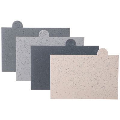 НАБОР AGNESS ИЗ 10ПР: 5 НОЖЕЙ, 4 ДОСКИ И ПОДСТАВКА, ЦВЕТ: БЕЛО-СЕРЫЙ-3