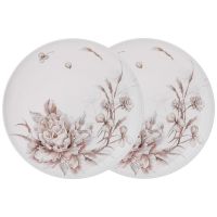 НАБОР ТАРЕЛОК ОБЕДЕННЫХ LEFARD ''WHITE FLOWER