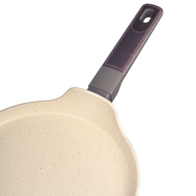 СКОВОРОДА БЛИННАЯ С АНТИПРИГАРНЫМ ПОКРЫТИЕМ PFLUON MARBLE, 22*4,3 СМ-1