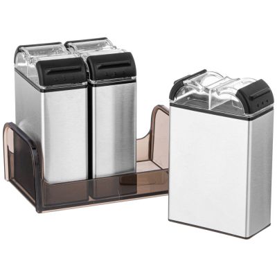 НАБОР ЕМКОСТЕЙ ДЛЯ СПЕЦИЙ ИЗ НЕРЖ.СТАЛИ 3ШТ AGNESS-2