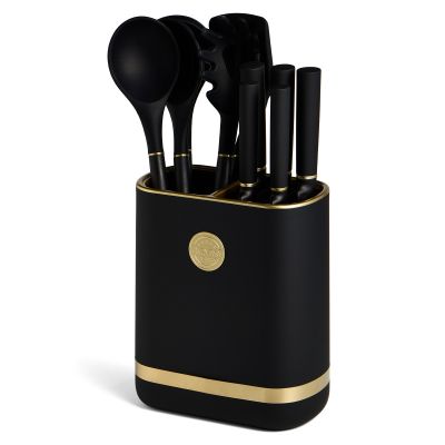 НАБОР AGNESS ИЗ 11ПР: 5 НОЖЕЙ,ПОДСТАВКА,ПОЛОВНИК,ЛОЖКА,ЛОПАТКА,ШУМОВКА,ЛОЖКА ДЛЯ СПАГЕТТИ-0