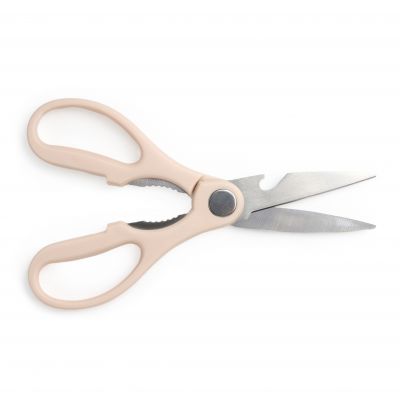 НАБОР AGNESS ИЗ 11ПР: 5 НОЖЕЙ,ПОЛОВНИК,ЛОПАТКА,ШУМОВКА,ПОДСТАВКА,НОЖЕТОЧКА И НОЖНИЦЫ, ЦВЕТ: БЕЖЕВЫЙ-3