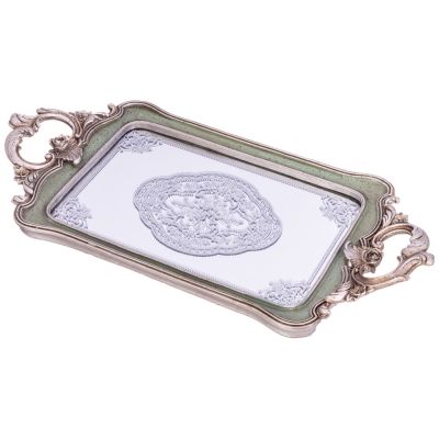 ПОДНОС ДЕКОРАТИВНЫЙ 51.2*25.4*4.8CM-2