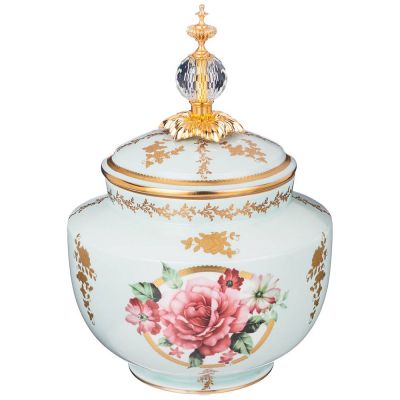 ВАЗА С КРЫШКОЙ 23*23*28 СМ-0