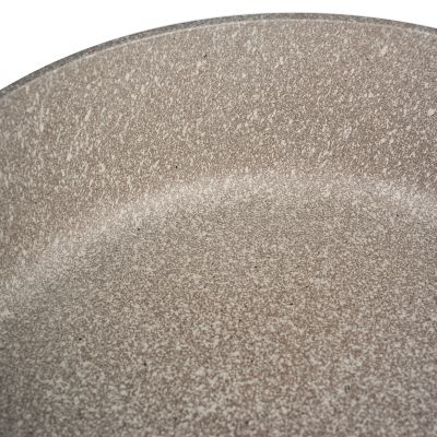 СОТЕЙНИК СО СТЕКЛ. КРЫШКОЙ И АНТИПРИГАРНЫМ ПОКРЫТИЕМ PFLUON MARBLE, 26*7,5 СМ-3