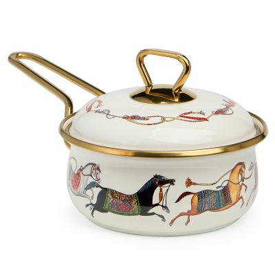 КОВШ LEFARD ЭМАЛИРОВАННЫЙ, СЕРИЯ PASSAGE, 14СМ/0,9Л D=14 СМ  ДЛИНА=31СМ ПОДХОДИТ ДЛЯ ИНДУКЦИОН.ПЛИТ-3