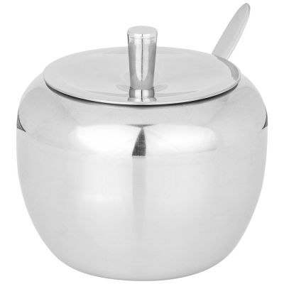 САХАРНИЦА AGNESS С ЛОЖКОЙ 400 МЛ 9,5Х9,5Х10CM-0