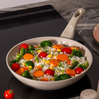 СКОВОРОДА AGNESS С АНТИПРИГАРНЫМ ПОКРЫТИЕМ 