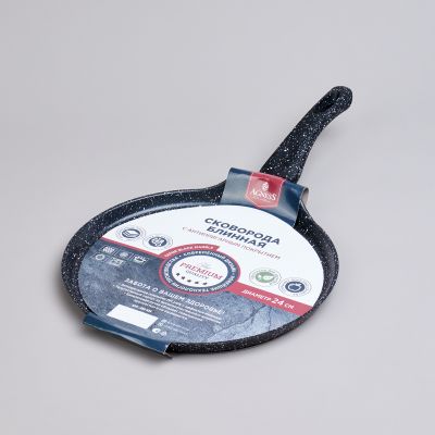 СКОВОРОДА БЛИННАЯ AGNESS С АНТИПРИГАРНЫМ ПОКРЫТИЕМ 