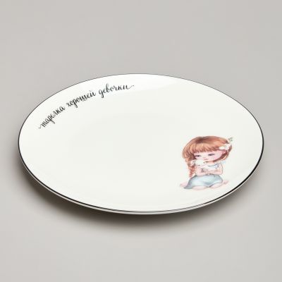 НАБОР ПОСУДЫ LEFARD ХОРОШАЯ ДЕВОЧКА, 3 ПР.: САЛАТНИК 470МЛ, ТАРЕЛКА 20СМ, КРУЖКА 220МЛ-3