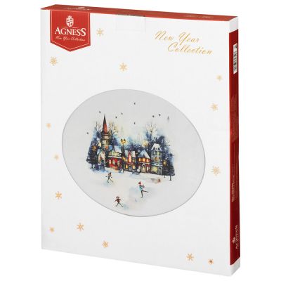 БЛЮДО ОВАЛЬНОЕ AGNESS 