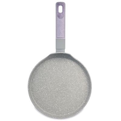 СКОВОРОДА БЛИННАЯ С АНТИПРИГАРНЫМ ПОКРЫТИЕМ PFLUON MARBLE, 22*4,3 СМ-2