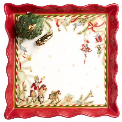 БЛЮДО СЕРВИРОВОЧНОЕ 19,4Х19,4Х8 СМ-3