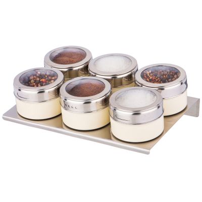 НАБОР ДЛЯ СПЕЦИЙ AGNESS 7 ПР. НА МАГНИТАХ, В Т.Ч. МЕТАЛ.ПОДСТАВКА 20*13*5 СМ-2