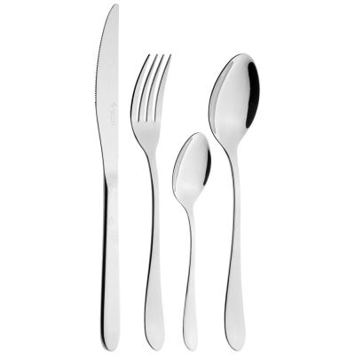 НАБОР СТОЛОВЫХ ПРИБОРОВ НА ПЛАСТИКОВОЙ ПОДСТАВКЕ, 24ПР-2