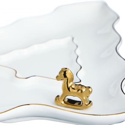 БЛЮДО СЕРВИРОВОЧНОЕ 27,5Х22,8Х4,5 СМ-2