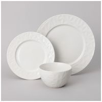 НАБОР ПОСУДЫ ОБЕДЕННЫЙ НА 4 ПЕР. 12 ПР. 700 МЛ 27,5х27,5х2,2, 20,8,2х20,8х1,2, 13,5х13,5х8СМ