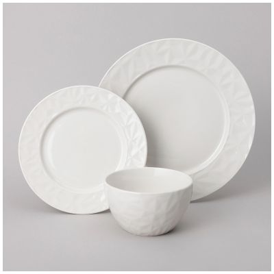 НАБОР ПОСУДЫ ОБЕДЕННЫЙ НА 4 ПЕР. 12 ПР. 700 МЛ 27,5х27,5х2,2, 20,8,2х20,8х1,2, 13,5х13,5х8СМ-0