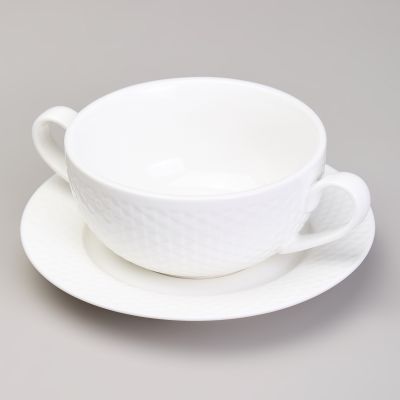 БУЛЬОННИЦА С БЛЮДЦЕМ LEFARD 