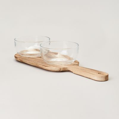 МЕНАЖНИЦА 2-Х СЕКЦИОННАЯ НА ДЕРЕВЯННОЙ ПОДСТАВКЕ 350 МЛ-2