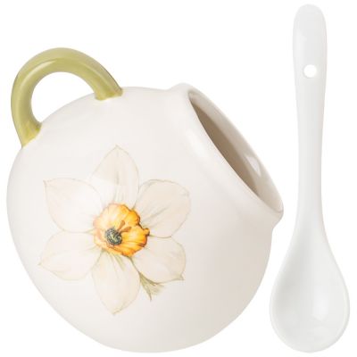 СОЛОНКА С ЛОЖКОЙ AGNESS 