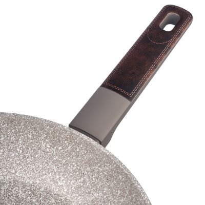 СКОВОРОДА С АНТИПРИГАРНЫМ ПОКРЫТИЕМ PFLUON MARBLE, 26*5 СМ-1