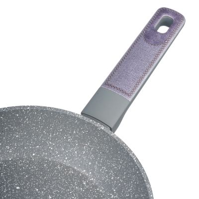 СКОВОРОДА С АНТИПРИГАРНЫМ ПОКРЫТИЕМ PFLUON MARBLE, 20*4,5 СМ-1