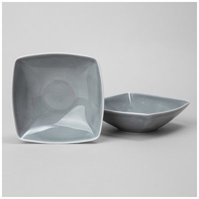 НАБОР САЛАТНИКОВ КВАДРАТНЫХ LEFARD TINT 300МЛ (ГРАФФИТ) 2 ШТ.-0