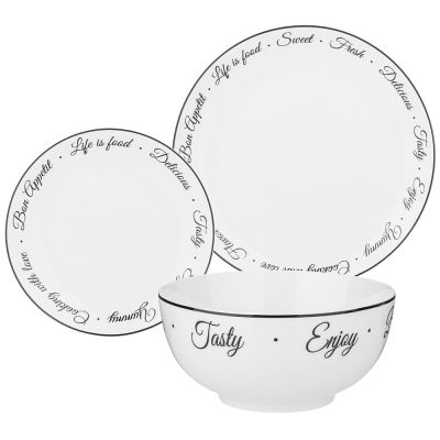 ОБЕДЕННЫЙ НАБОР LEFARD BON APPETIT 18ПР, 20,5/25,5/14СМ-0