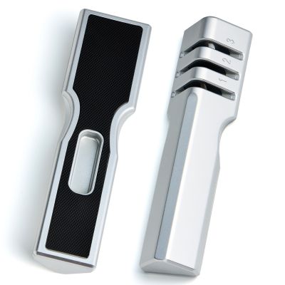 НАБОР AGNESS ИЗ 11ПР: 5 НОЖЕЙ,ПОЛОВНИК,ЛОПАТКА,ШУМОВКА,ПОДСТАВКА,НОЖЕТОЧКА,НОЖНИЦЫ, ЦВЕТ:БЕЛЫЙ/СЕРЫЙ-3